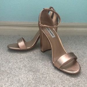 Steve Madden Carrson Heels Rose Gold size 10
